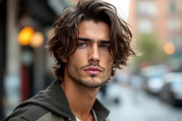 Le wolf cut convient-il à tous les types de cheveux