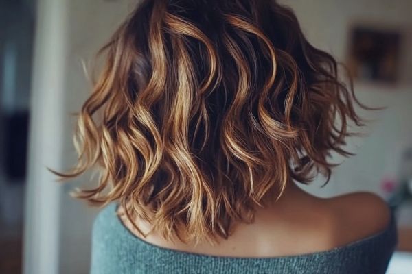 coupe de cheveux mi long degrade femme