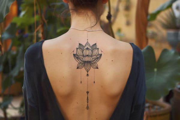 tatouage dos femme idees