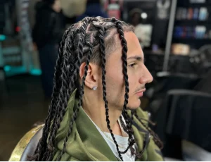tresses homme