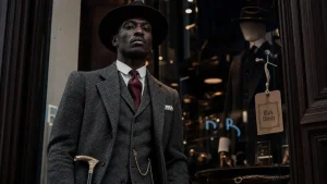 Photo black dandy, élégance en résistance