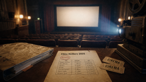 Films thrillers 2025 en salles France : projection cinéma, papier et tickets