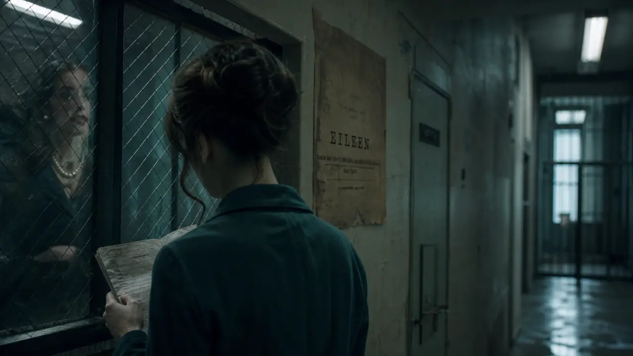 Eileen film explication : Rebecca alter ego, prison années 60