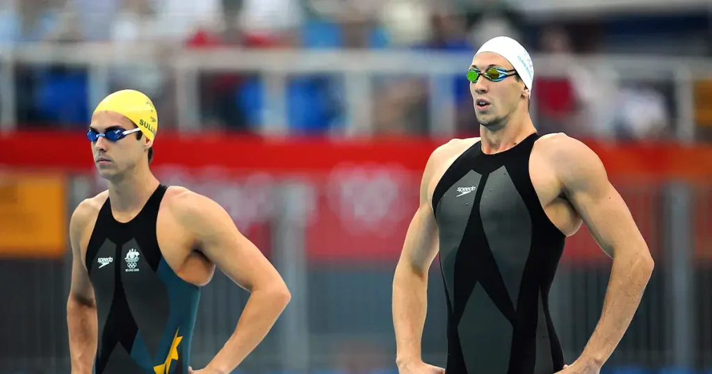 Natation et combinaisons technologiques