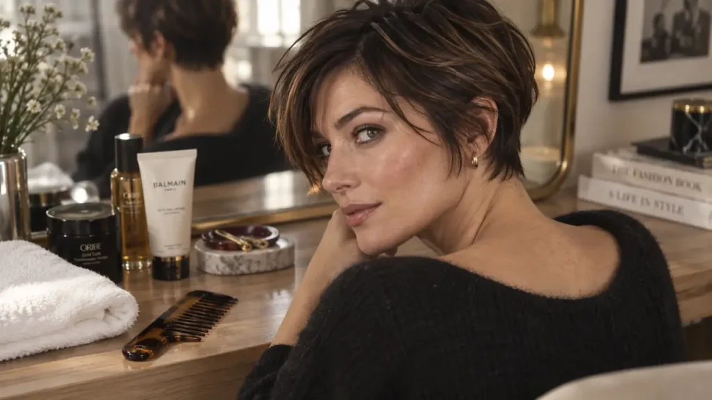 Coiffure courte femme : éviter l’effet casque, nuque nette