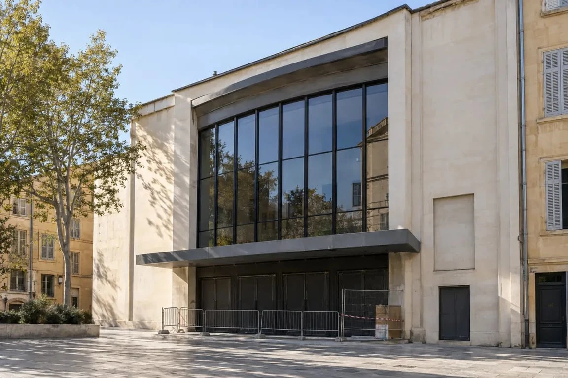 Cinéma Cézanne à Aix-en-Provence fermé pendant les travaux