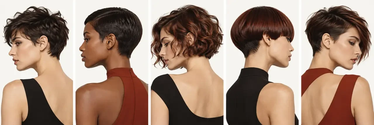 Idées de coiffure femme cheveux court : pixie, coupe garçonne, carré court et coupe asymétrique